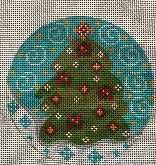 Christmas Tree round