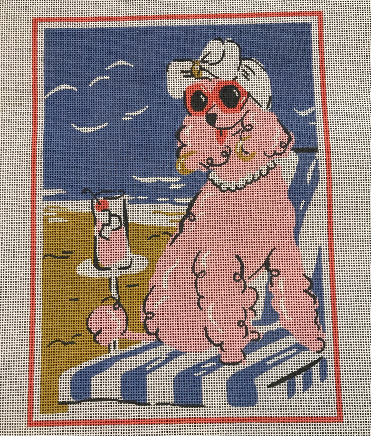 Glam Beach Poodle