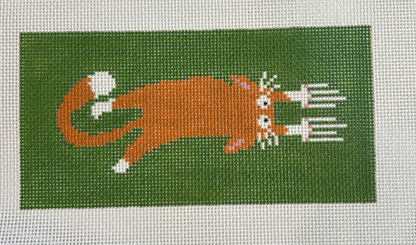 Orange Cat Tapestry