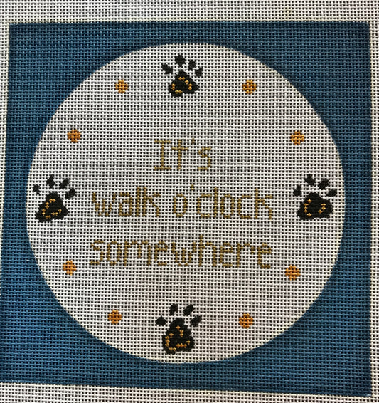 It's Walk O'Clock