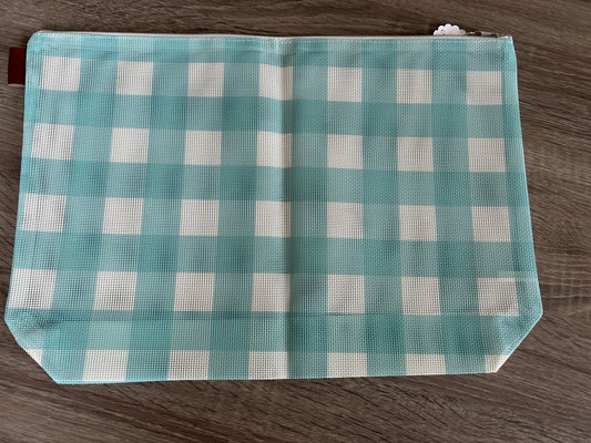 Large Mesh Bag - turquoise