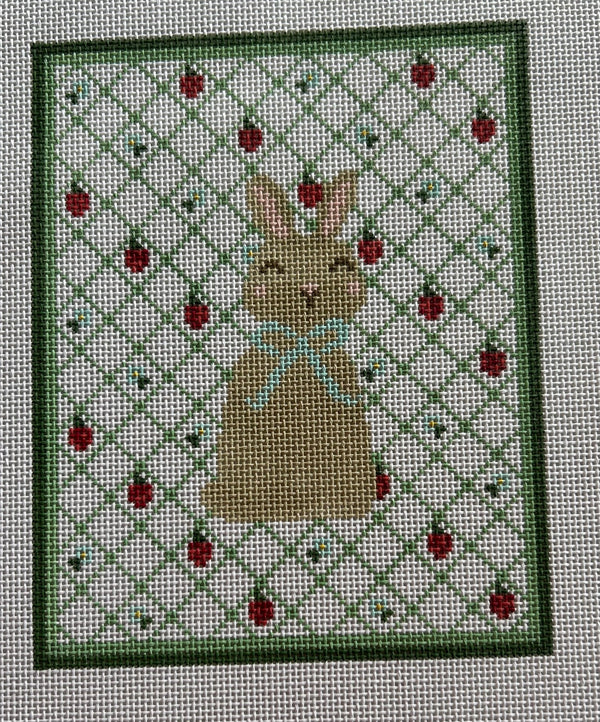 Strawberry Lattice Bunny
