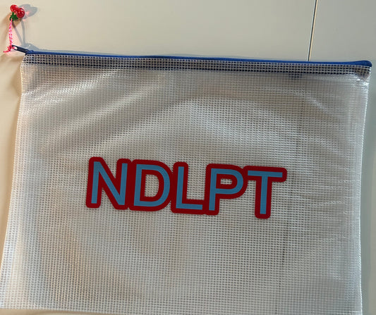 NDLPT blue/red Project Bag