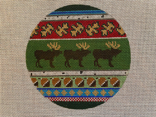 3 moose round