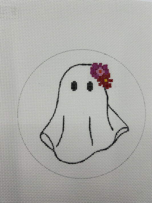 Ghost Flowers in Hair