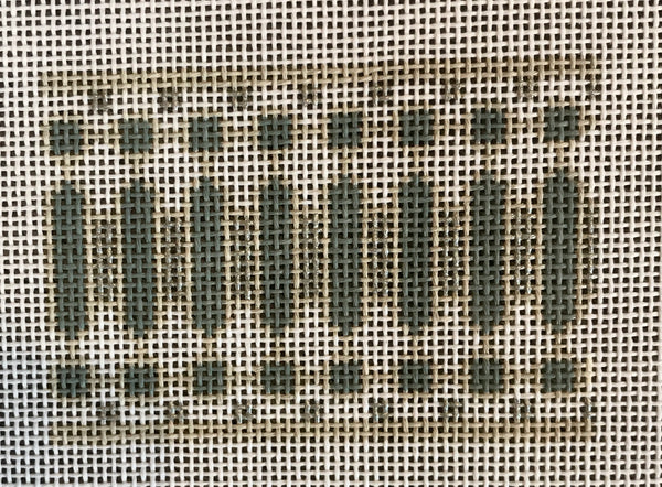 Bubble Chain Insert /Silver and Blue