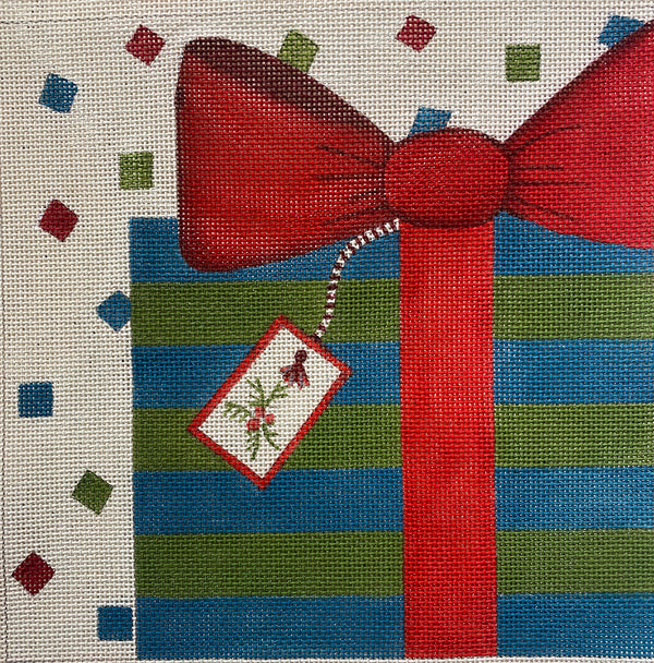 Present with Confetti