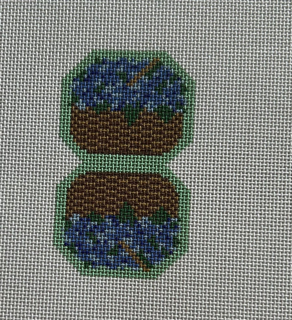 Hydrangea Basket-Double Fob