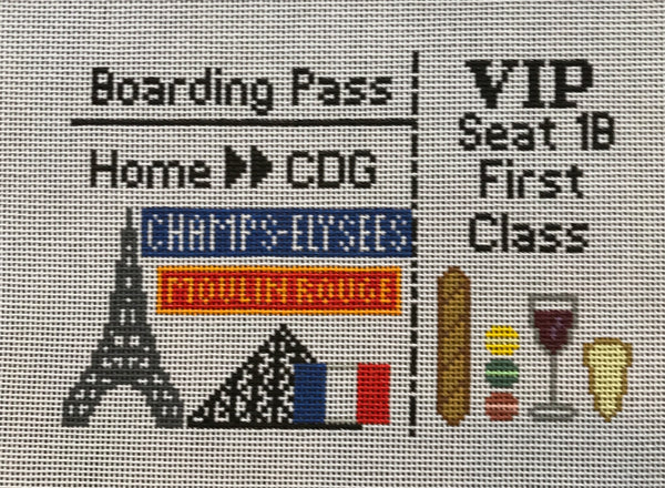 Boarding Pass Paris