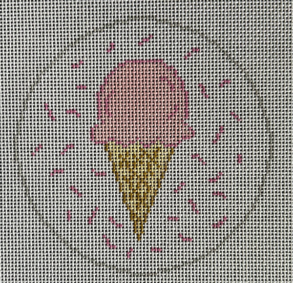 Ice Cream Cone Round