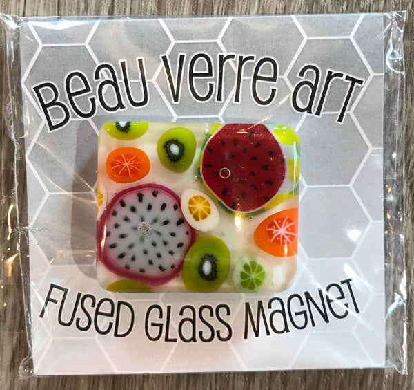 Glass Fused Fruit Needleminder