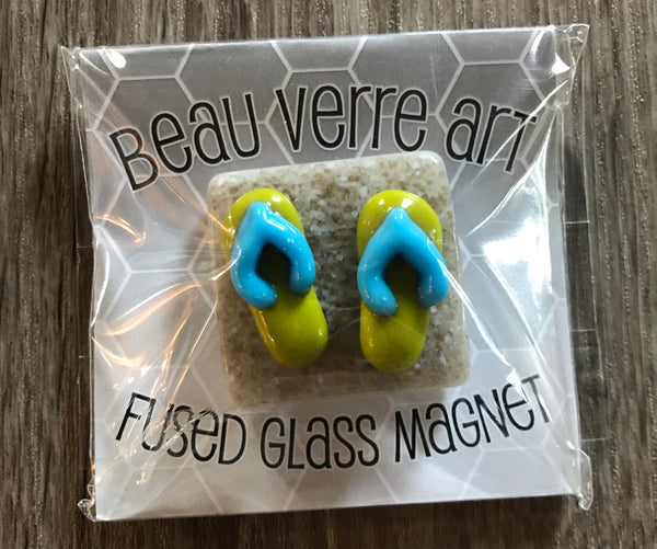 Flip Flop Glass Needle Minder