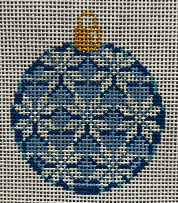 Snowflakes/Blue Mini Ball