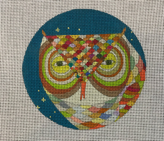 Colorful Owl ornament