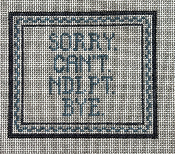 Sorry.Can't.Ndlpt.Bye