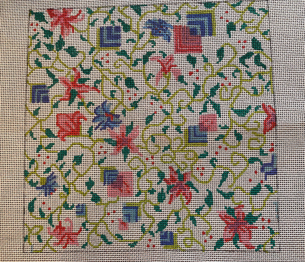 Gartin Custom floral white