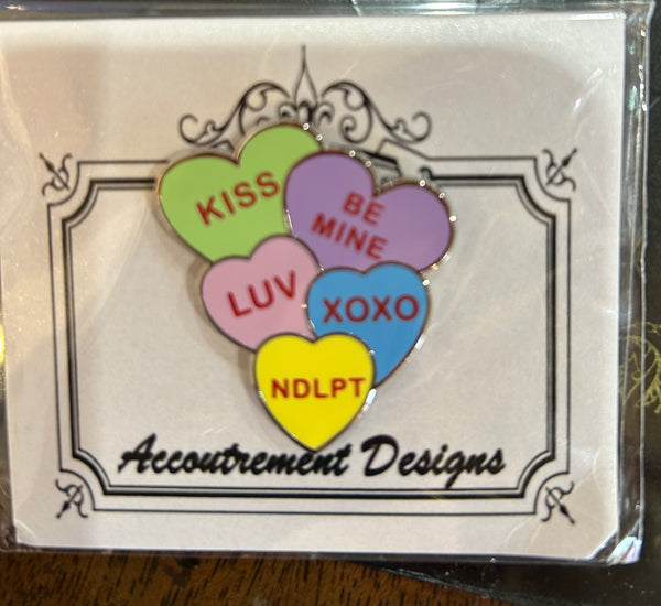 Valentine Candy Heart Needlemnder