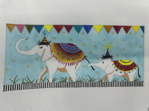 Mama and Baby Elephant