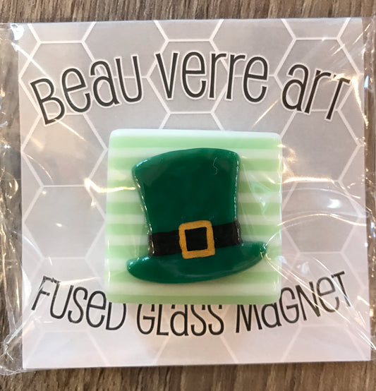 Lepruchaun Hat Glass needleminder