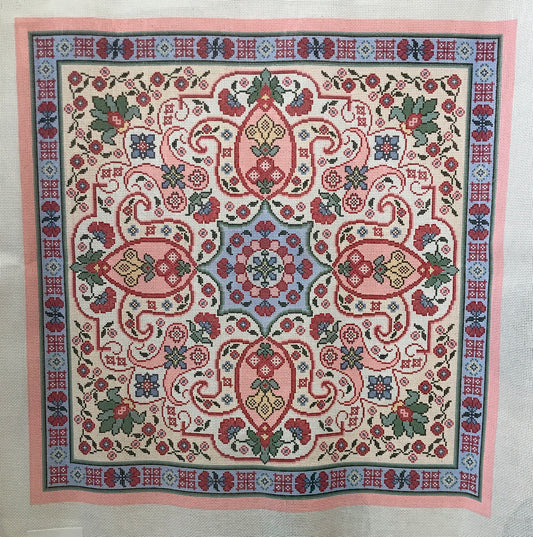 Pastel Persian Rug Pillow