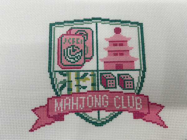 Mahjong Crest - Pinks