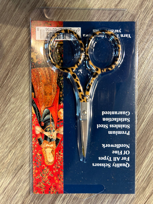 Jungle Leopard Embroidery Scissors