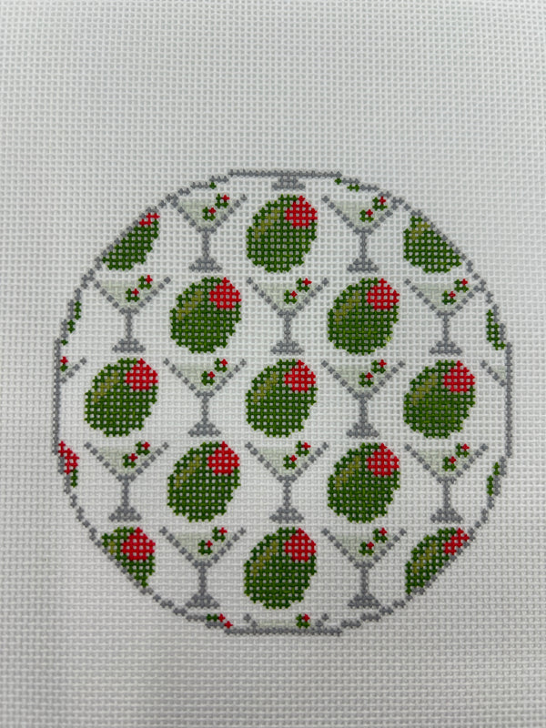 Dirty Martini Round - Coaster/Ornie