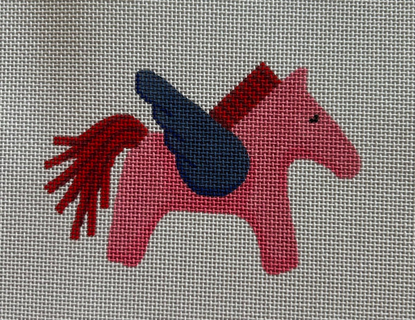 Mini Bag Charm - Hermes Pegasus Pink