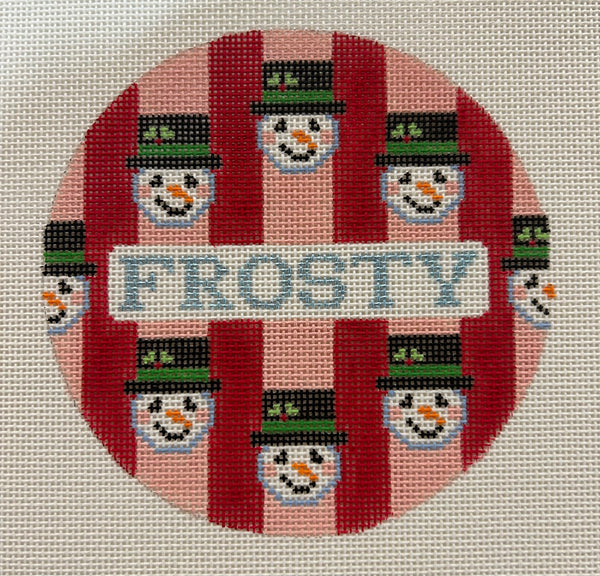 Large Christmas Round-Frosty
