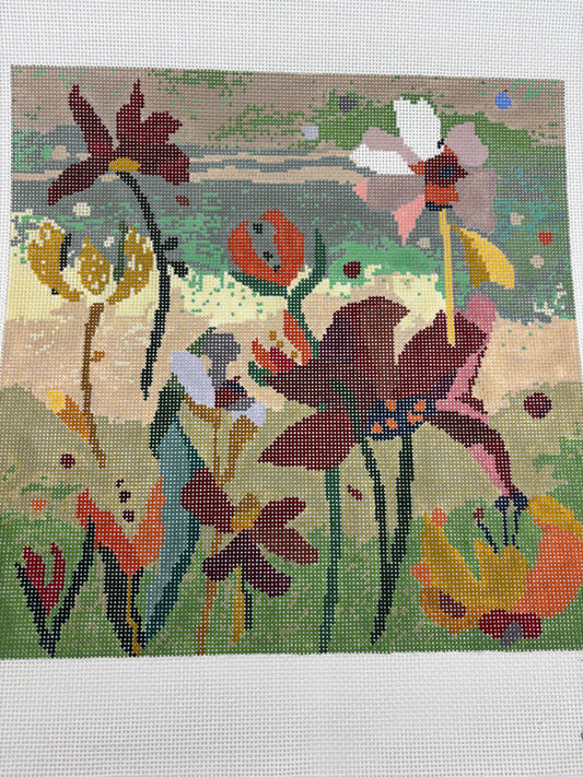 Collage Bouquet - Gold