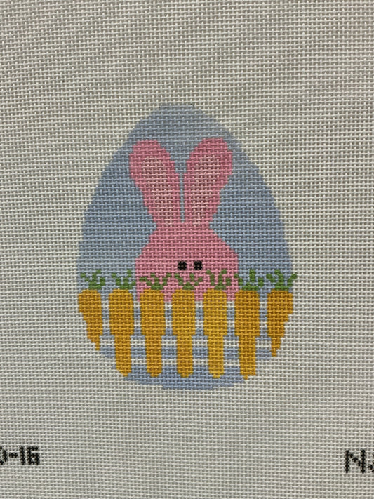 Bunny with Carrot Fence