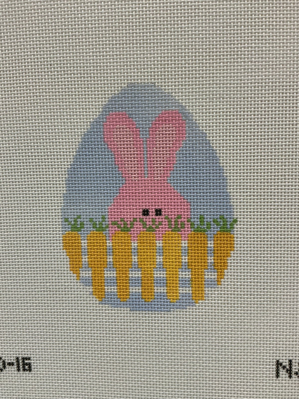 Bunny with Carrot Fence