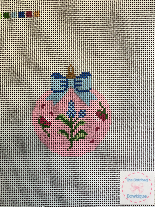 Pink Round Ornament
