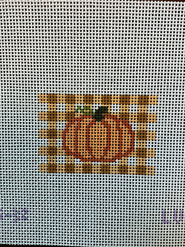 Gingham Pumpkin