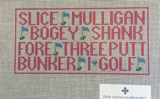 Golf Terms - Pink