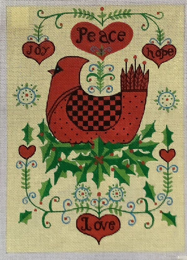 Peace Love Joy Hope Bird