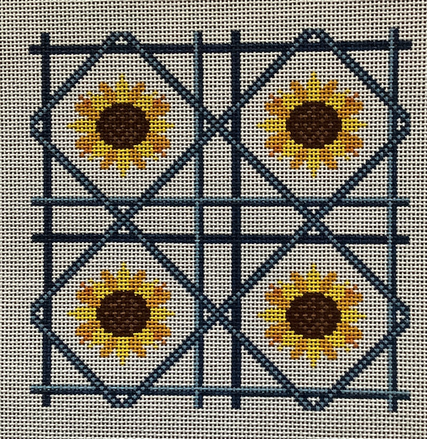 Sunflower Cane Square