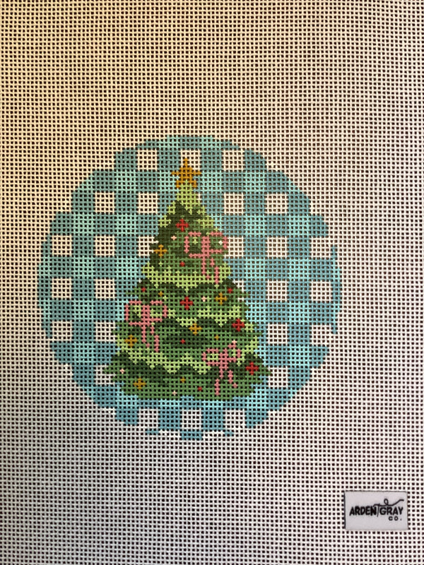 Gingham Christmas Tree