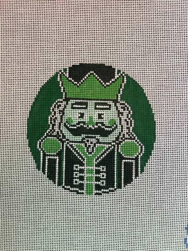 Green Nutcracker Round
