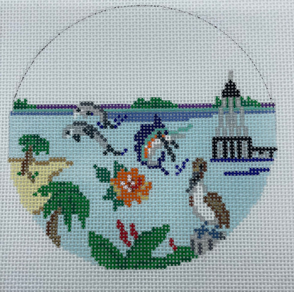 Coastal Travel Round - Customize!