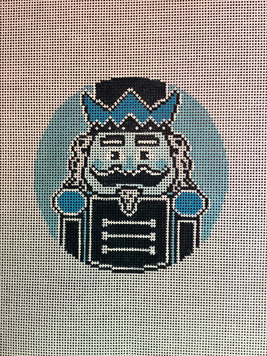Blue Nutcracker Round