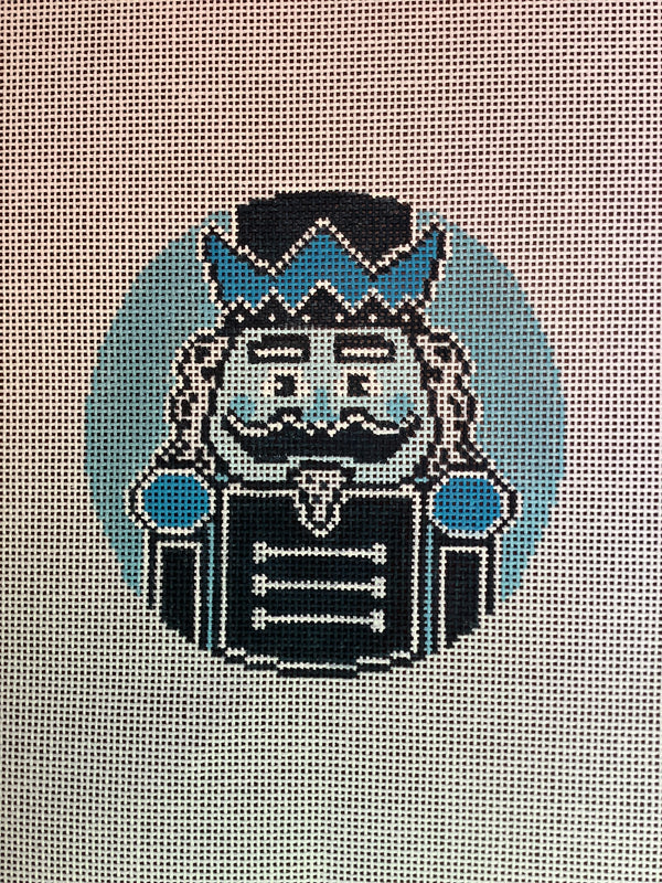 Blue Nutcracker Round