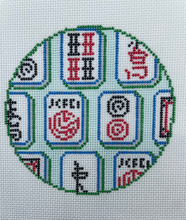 Mahjong Tiles - Jewel Color