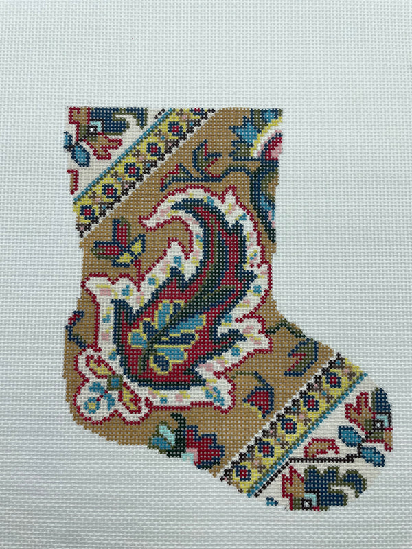 Paisley Mini Stocking