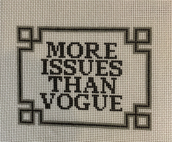 More Issues than Vogue