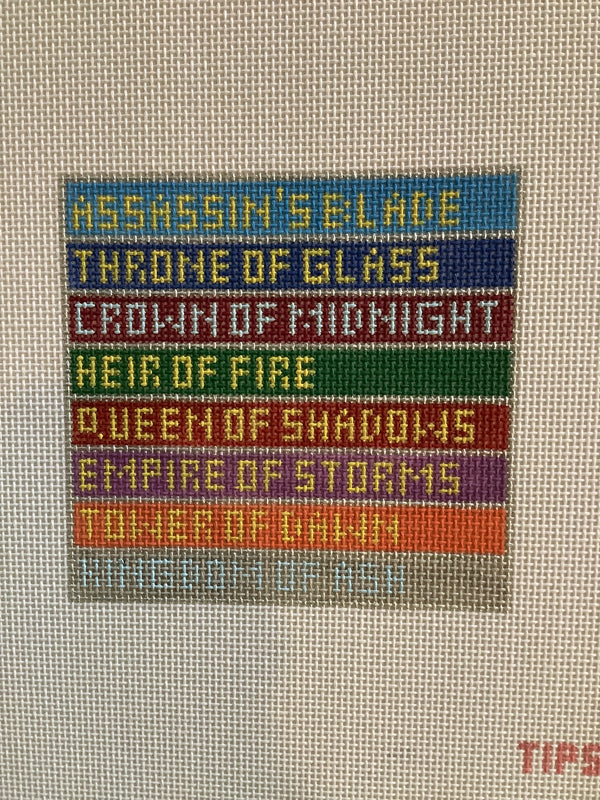 Throne of Glass spines