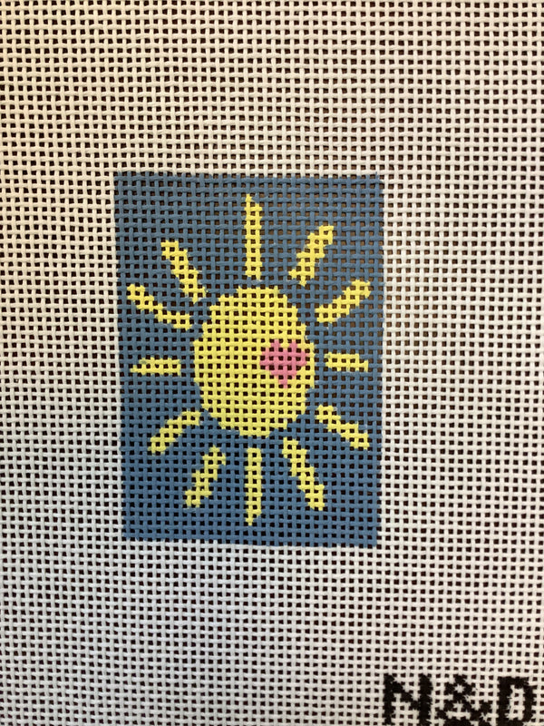 Sunshine Luggage Tag Insert