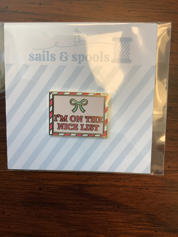 I'm on the Nice List Needleminder