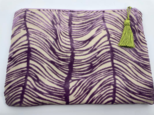 Anna Bag - Lavender Stripe