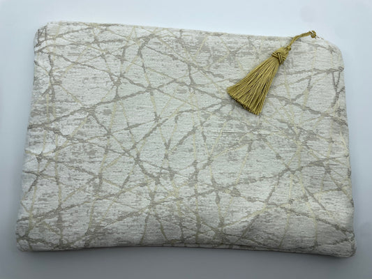 Anna Bag - Cream w/ Gold